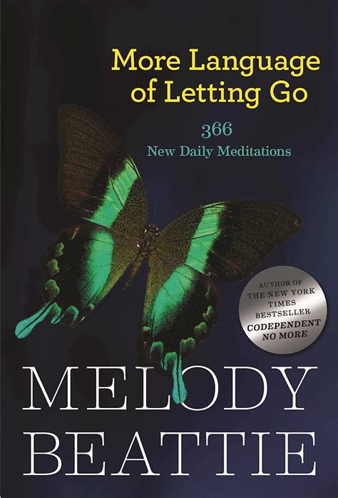 language of letting go book melody beattie